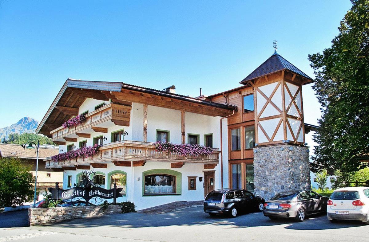 Hotel Hubertus Mit Erlebnislandgasthof Reitherwirt Kitzbühel Eksteriør billede