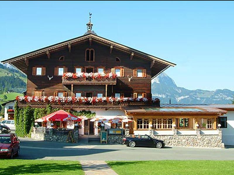 Hotel Hubertus Mit Erlebnislandgasthof Reitherwirt Kitzbühel Eksteriør billede